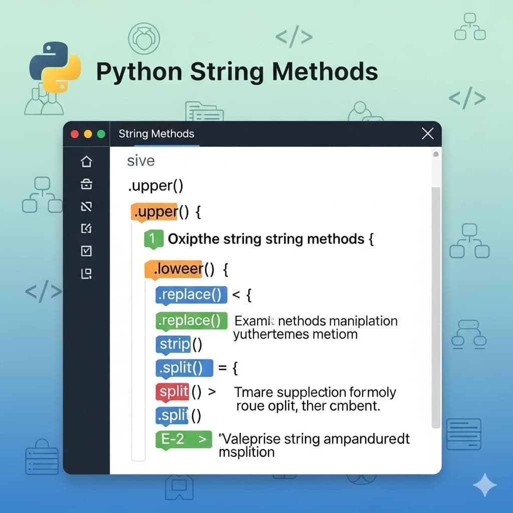 Python String Methods: A Friendly Guide for Beginners